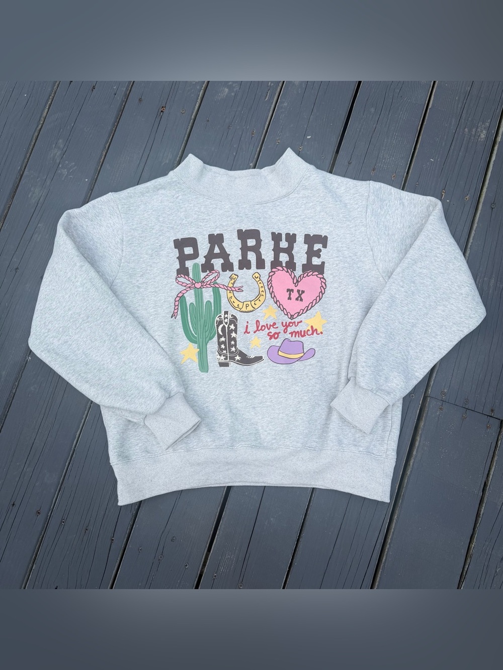 Parke Texas Mockneck